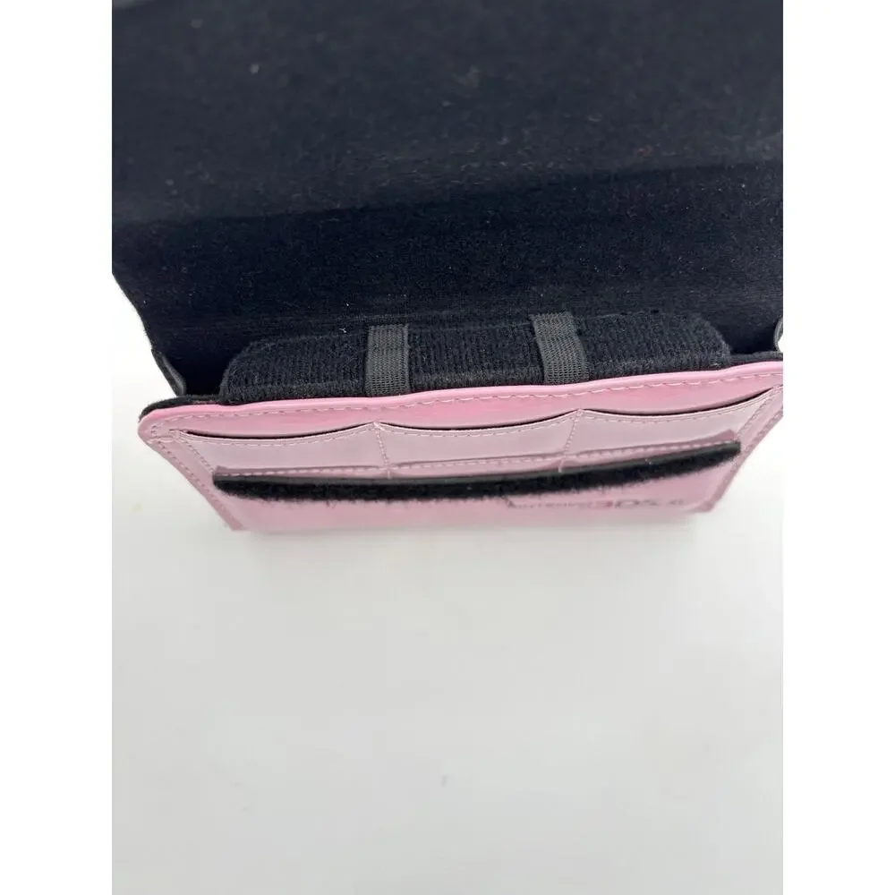 Hello Kitty Nintendo 3DS Pink Travel Case Console Game Holder Pouch VG Condition